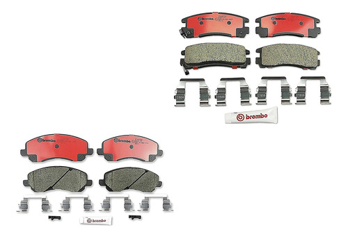 Jgo Balatas (bajos Metales) Tras+del Stratus V6 3.0l 02/05