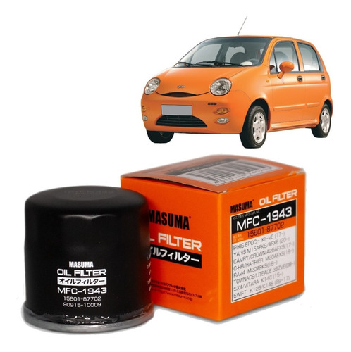 Filtro Aceite Masuma Original Para Chery Iq 0.8 2008-2014