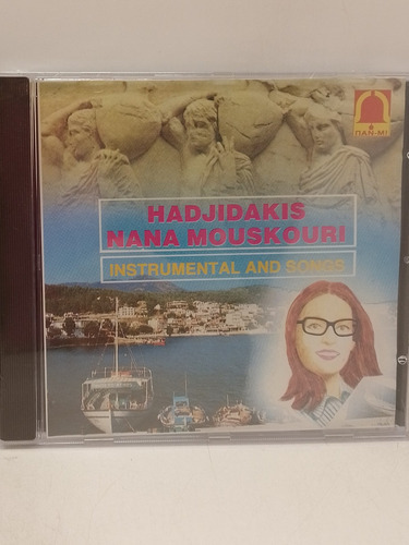 Hadjidakis / Nana Mouskouri Instrumental And Songs Cd Nuev 