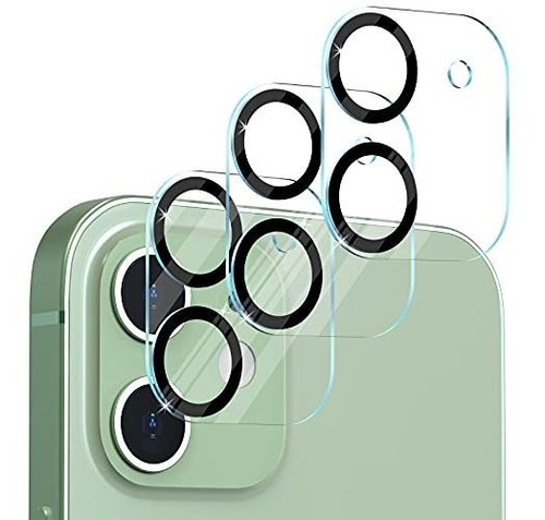 [3 Pack] Protector De Cámara Cloudvalley Para iPhone Lrd2r