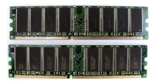 Memorias Ddr Ddr1 1gb 1 Gb 1 Giga Bus 400 Pc3200 Como Nuevas (Usado)