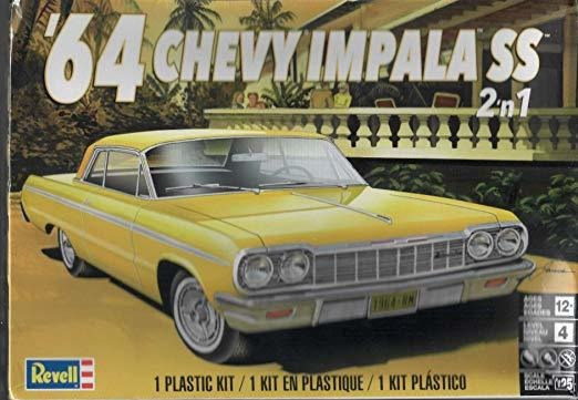 14190 Revell-1965 Chevy Impala,Escala 1:25 Kit de Modelos de plástico, 