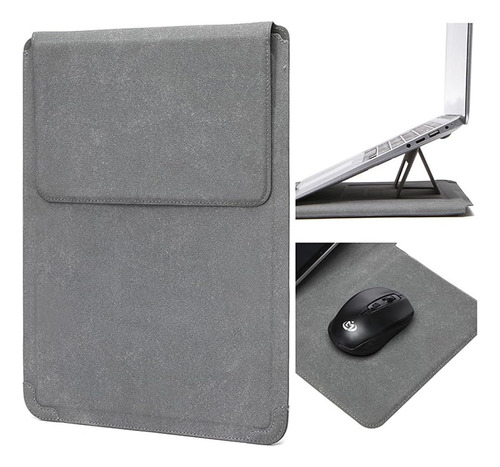 Funda Para Computadora Portátil Hyfant Con Soporte Y Alfombr