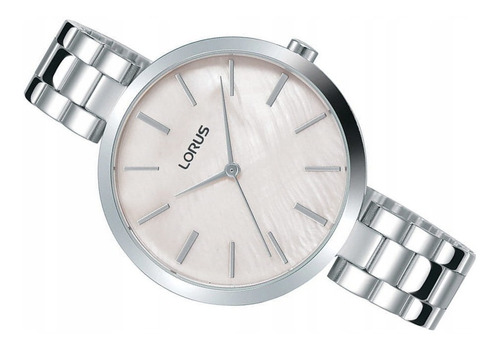 Imagen 2 de 5 de Reloj Lorus Para Dama Resistente Al Agua Rg203px9
