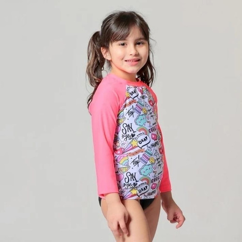 Camisetas Con Protección Uv Para Niños