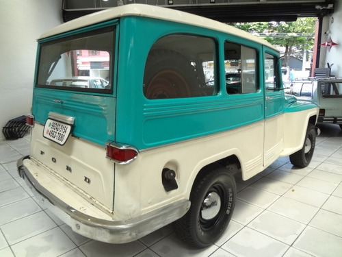 Ford Rural 1973 6cc 4x2 Gasolina * Câmbio Em Baixo