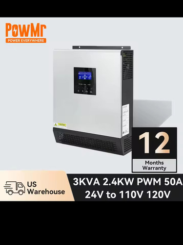 Inversor Híbrido 24v Potência De 3000w Pico De 2400w /120v