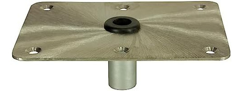Kingpin 6 X 8 - Acero Inoxidable - Base Rectangular (está