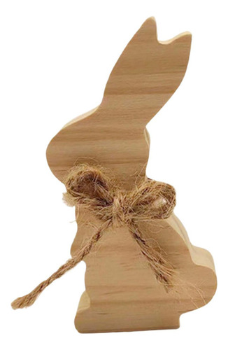 Señal De De Madera, Centro De Mesa De Mesa De Conejo Sin