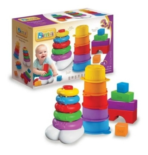 Bimbi Kit De Estimulacion Temprana Apilables Encastre Bebe