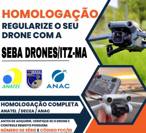 Homologação De Drones De Qualquer Estado Do Brasil