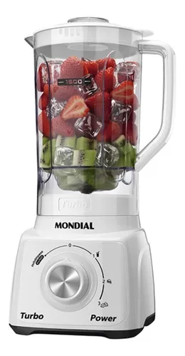 Liquidificador Turbo Power Mondial 550W L-99 WB