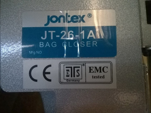 Imagen 2 de 3 de Cosedora De Saco (jontex)