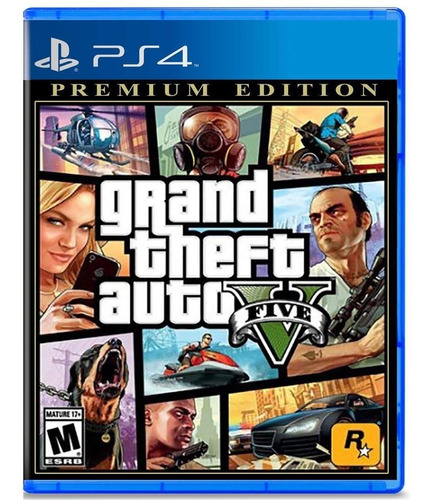 Juego Grand Theft Auto V Premium Edition - Ps4 (nuevo)