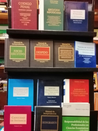Lote De Libros De Derecho La Ley Argentina 2005