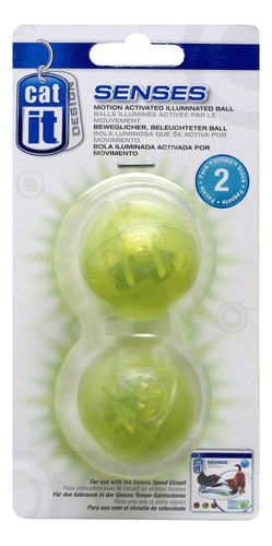 Catit Design Senses Illuminated Ball 2pack