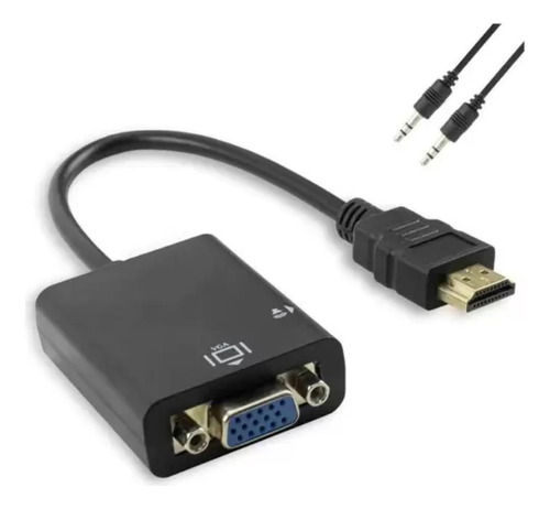 Adaptador Conversor Hdmi-macho X Vga-femea Conversion Cable