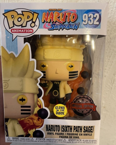 Funko Pop Naruto Glow Special 