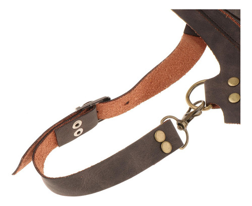 Bolso Tipo Cartera Con Arnés De Hombro Steampunk Para Café