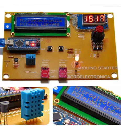 Kit De Desarrollo Educativo Arduino Nivel Inicial