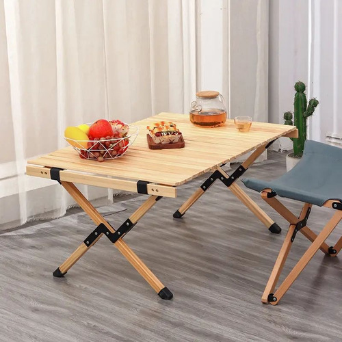 Mesa Portable Para Camping Mesa De Madera