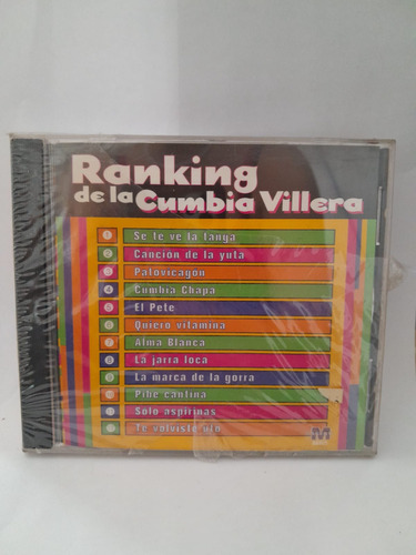 Ranking De La Cumbia Villera_cd El Tren