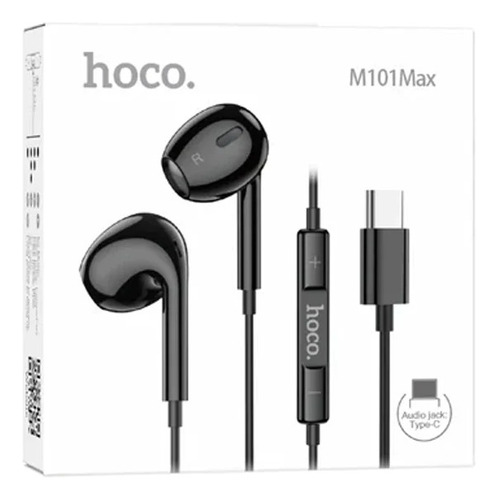 Imagen 3 de 3 de Audifonos Hoco M101 Max In Ear Tipo C