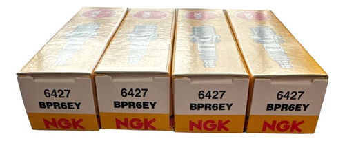 Kit X 4 Bujias Ngk Onix-montana-meriva-corsa  Bpr6ey