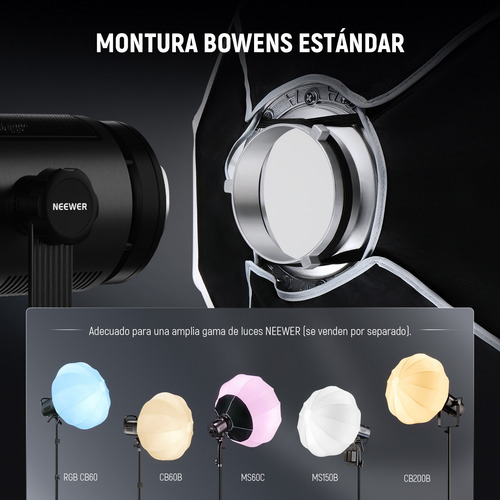 Neewer Softbox Para Linterna De 65 Cm Difusor De Luz