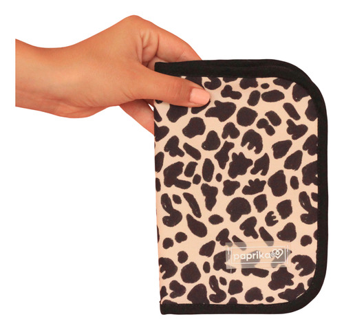 Portadocumentos Y Tarjetas - Varios Modelos - Paprika Negro Animal Print