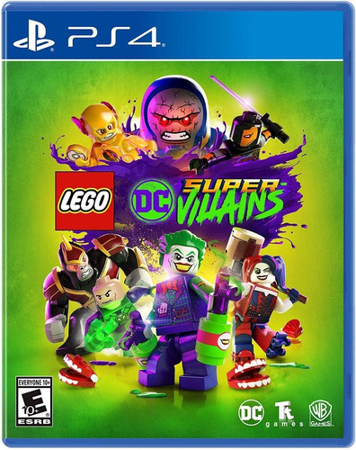 Lego Dc Super Villains Ps4 Nuevo Fisico Sellado Envio Gratis
