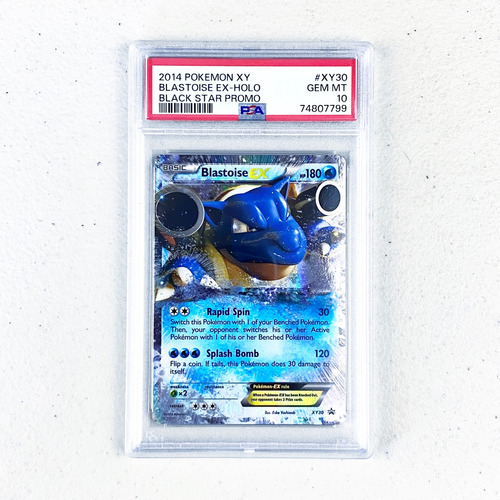 Psa 10 Blastoise Ex Promo Cartas Pokemon Tcg Psa