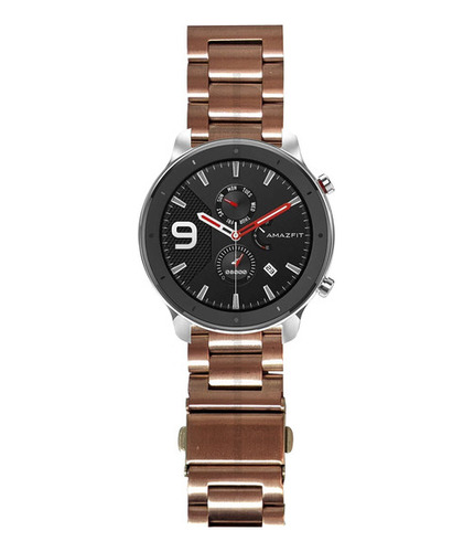 Correa  Metal Acero Inoxidable Para Amazfit Gtr 47mm