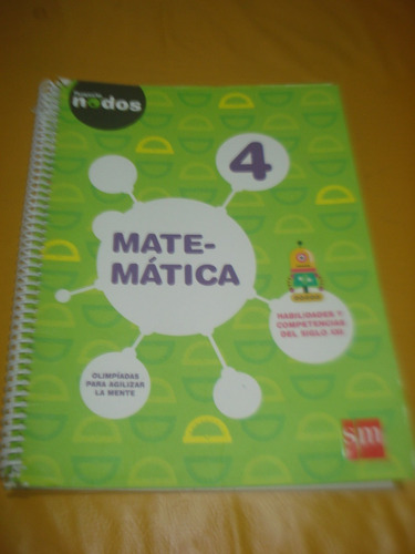 Matematica 4 Proyecto Nodos Editorial Sm 2016