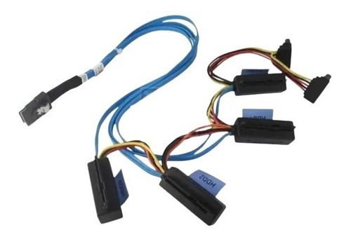 Controla Dell Perc H200 6gb Sas Sata Pn 047mcv + Cabos Sas