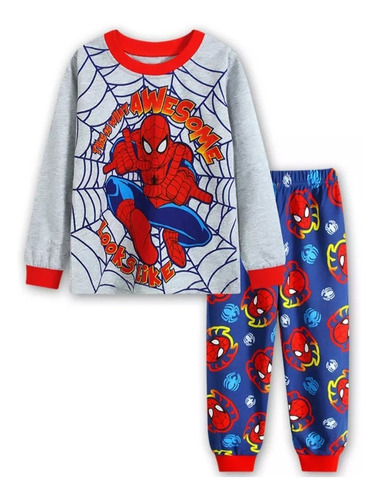 Pijama Niño, Diseño Hombre Araña, Spiderman