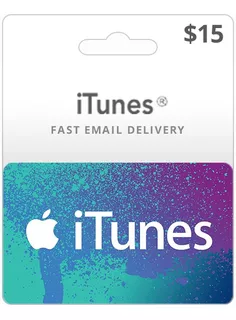 Tarjeta Gift Card Itunes 15 Us - Entrega Segura !