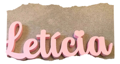 Letreiro 25cm Personalizadas Nome Enfeite Presente