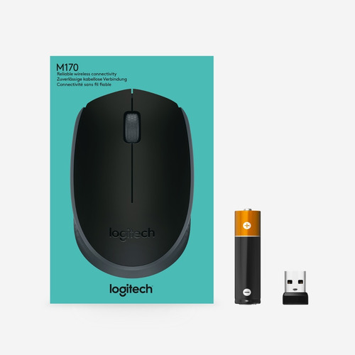 Mouse Inalambrico Logitech M170 Negro