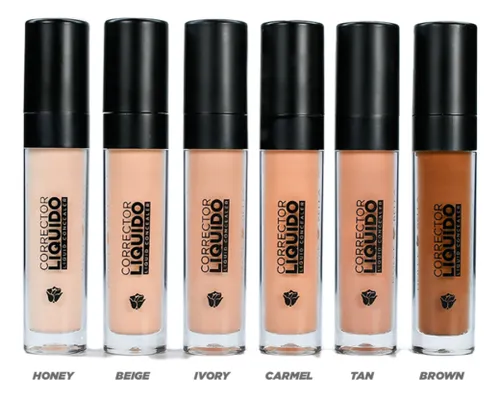 Corrector De Ojeras Liquido Dolce Bella 9g 6 Tonos