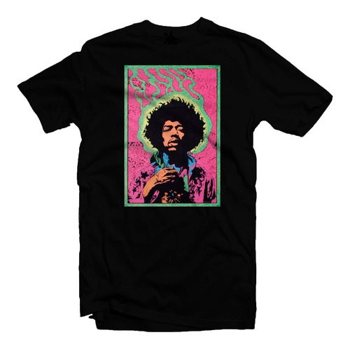 Playera Negra Jimmi Hendrix Poster