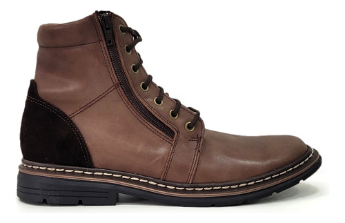 Borcegos Hombre Botas Cuero Zurich 5804