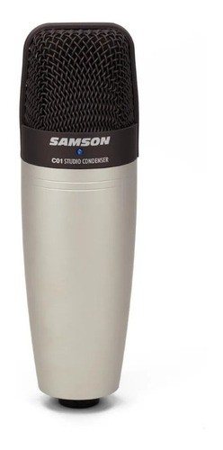 Imagem 2 de 4 de Microfone Samson C01 Condensador Hipercardióide Prata