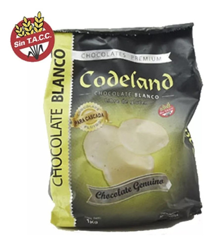 Chocolate Cascada Blanco Codeland X Kg