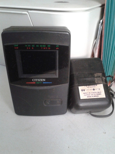 Mini Tv Citizen Ds777 - Iz (colecionável) - Funcionando