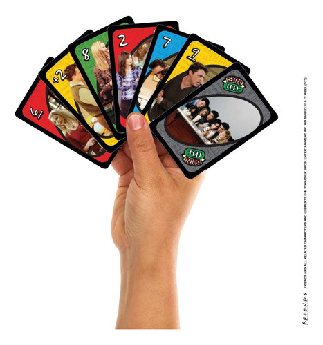Uno Juego De Cartas Edicion Especial Friends Mattel Original