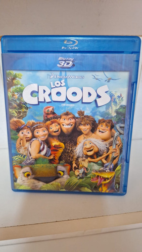 Blu-ray 3d + Blu-ray -- Los Croods (Usado)