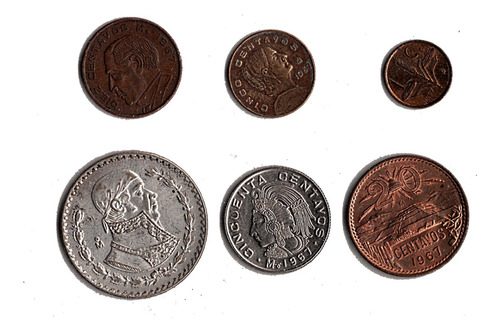 Monedas Mexicanas Todas  1967
