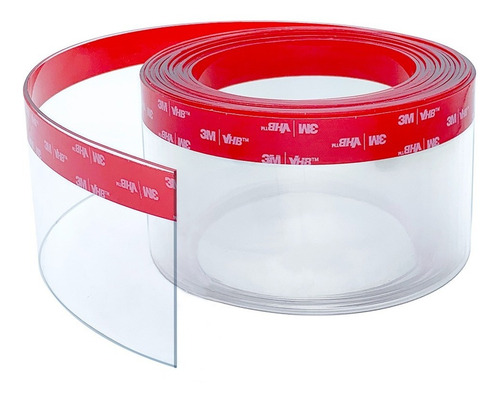 Veda Porta/portão Transparente 5 Cm Altura Vedapratic 6 Mt