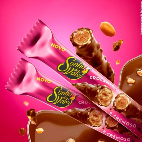 Wafer Chocolate S . Valsa (15x25g)375g C/3 - Caixas